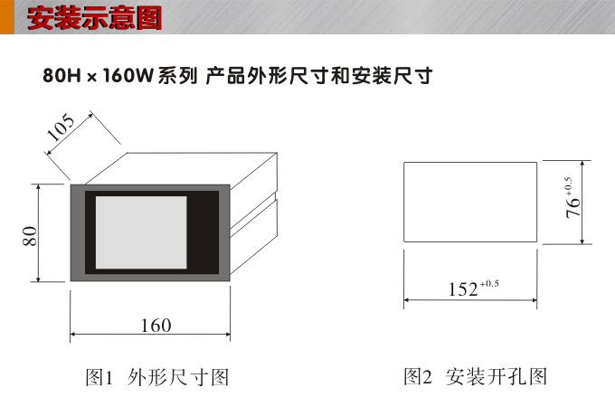 電動(dòng)操作器,DQ16智能手動(dòng)操作器,手操器安裝示意圖