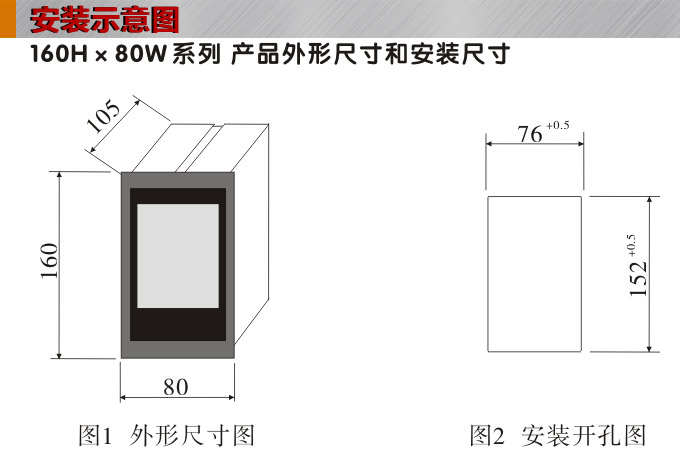 電動(dòng)操作器,DQ20智能手動(dòng)操作器,手操器安裝示意圖