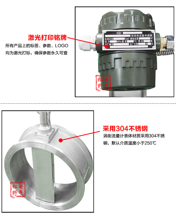 智能渦街流量計(jì),YTFW數(shù)顯渦街流量計(jì)細(xì)節(jié)圖2