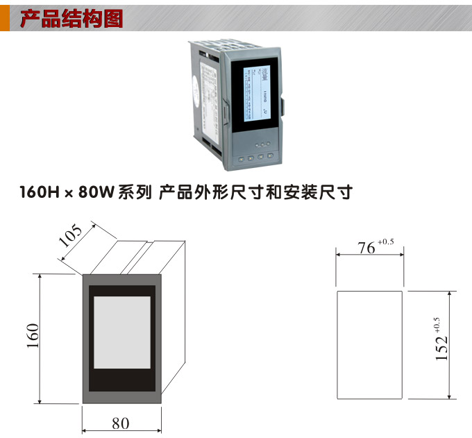 流量表,DF20Y液晶顯示流量表,流量積算控制儀結(jié)構(gòu)圖