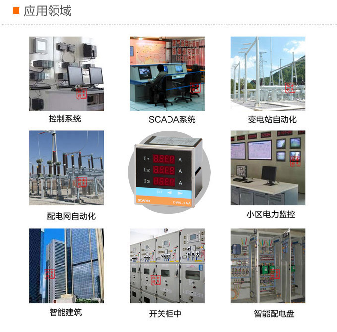 三相電流表,DW5三相數字電流表應用領域