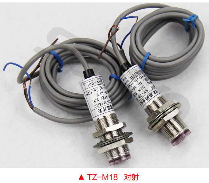 光電開關(guān),TZ-M18圓柱形光電開關(guān),光電傳感器 對射產(chǎn)品